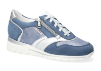 chaussure mobils lacets ereen bleu jean